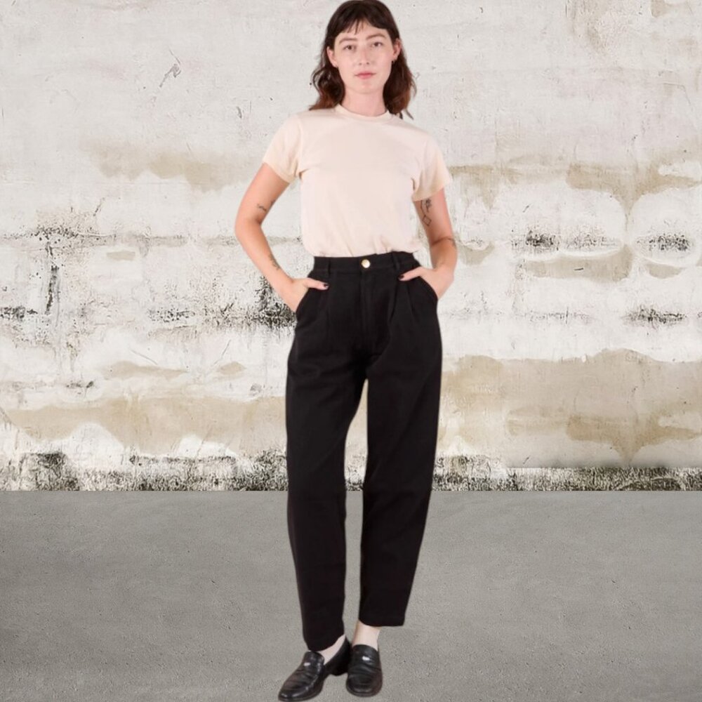 Big Bud Press Women's Heritage Trousers Basic Black Size XS